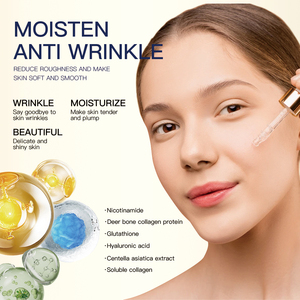 Sérum Visage Aiooce Soin de la <span class=keywords><strong>Peau</strong></span> Éclaircissant Herbal au Collagène, Liftant, Raffermissant, Anti-Rides, Anti-Âge, Hydratation Intense et Nourrissant - Product Image 3
