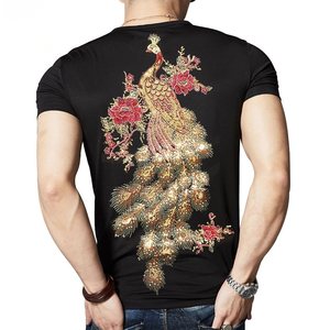 T-shirts de broderie confortables pour hommes de vêtements de mode pour hommes de la meilleure qualité Personnalisez votre propre logo et design T-shirts de broderie pour hommes - Product Image 6