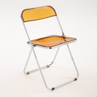 sedie pieghevoli plastica trasparente