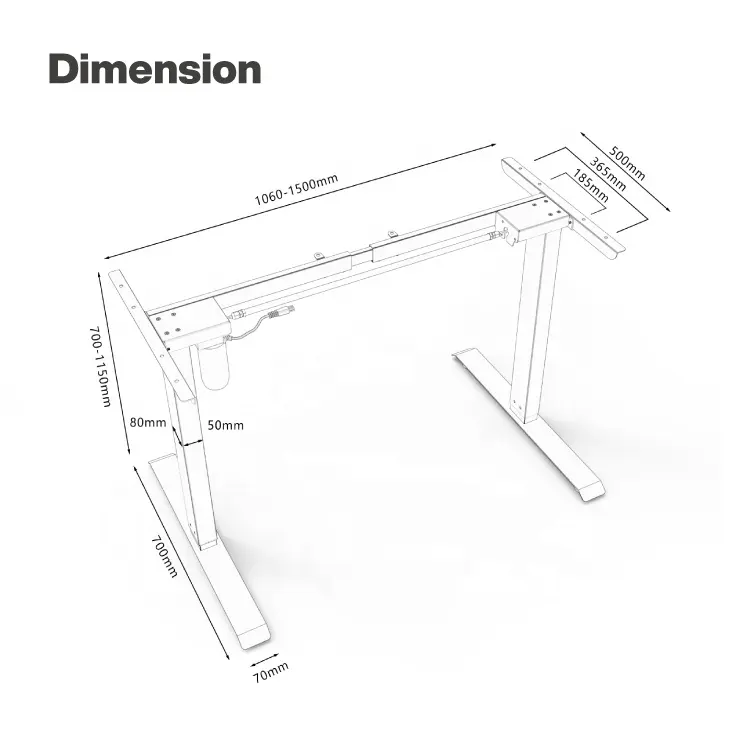 Электрические регулируемые по высоте стоячие настольные стойки эргономичные электрические подъемные ножки стола офисная мебель