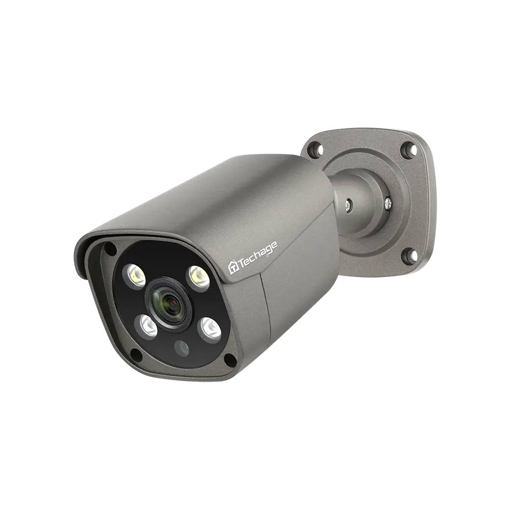 5MP Color Waterproof IR Camera Poe Cctv Surveillance Camera Two Way Audio Ready to Ship