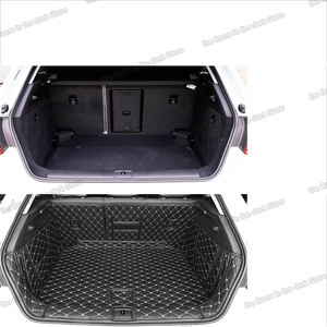 Cuir Tapis De Coffre De Voiture Revêtement De Cargaison pour <span class=keywords><strong>Audi</strong></span> <span class=keywords><strong>A3</strong></span> <span class=keywords><strong>2012</strong></span> 2013 2014 2015 2016 2017 2018 2019 8v accessoires botte intérieur <span class=keywords><strong>sportback</strong></span> - Product Image 4