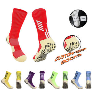 Chaussettes antidérapantes en coton biologique, personnalisables, pour le sport et le football, haute qualité, emballage gratuit, meilleures ventes - Product Image 1