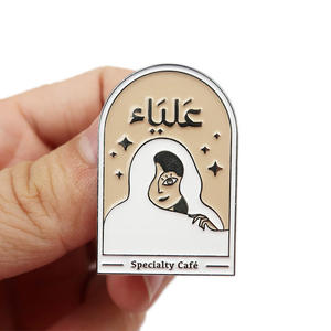 Badge en métal personnalisé, rond, émaillé, style rétro japonais, dessin animé, <span class=keywords><strong>Otaku</strong></span>, pour sac d'ordinateur portable, ornement mignon - Product Image 3