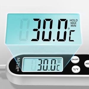 Hygromètre autocollant de bonne qualité, thermomètre domestique pour cuisine, aliments, viande - Product Image 2