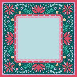 Tapis de jeu de mahjong floral mandala rétro <span class=keywords><strong>Majorelle</strong></span> Yellow Base, avec dos en caoutchouc antidérapant et absorption des chocs - Product Image 6