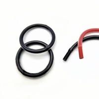 Joints toriques encapsulés FEP PFA avec cœurs en EPDM FKM Silicone pour l'étanchéité des milieux corrosifs et des équipements industriels