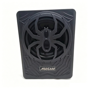 10 pouces 1200W <span class=keywords><strong>voiture</strong></span> Audio haute puissance <span class=keywords><strong>voiture</strong></span> sous siège Subwoofer haut-parleur Ultra-mince stéréo <span class=keywords><strong>actif</strong></span> Subwoofer avec lumières LED - Product Image 2
