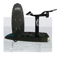 Planche de surf électrique hydrofoil TAME BILLOW avec construction en carbone et moteur à batterie