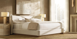 Design moderno <span class=keywords><strong>Nightstand</strong></span> mobiliário interior Travertino Material mesa nightstands para hotel - Product Image 4