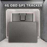 Mini Rastreador GPS OBD 4G LTE con 1 Año de Garantía, Rastreador de Coche Plug and Play con Posicionamiento GSM, Compatible con Aplicaciones IOS/Android, Visualización en PC