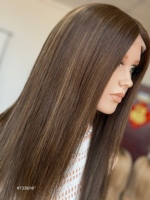 Perruques en cheveux humains SHY Medical, entièrement nouées à la main, nœuds invisibles, ligne de cheveux sans couture, remplacement capillaire pour distributeurs et vente en gros