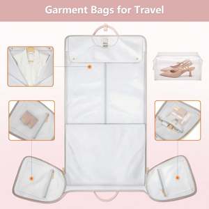 Free Sample Convertible Garment Duffle <b>Bags</b> <b>for</b> Men Women with Shoe Compartment - 2 in 1 Hanging Suitcase <b>Suit</b> Travel <b>Bags</b> - Product Image 3