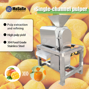 Tốc độ thấp thương mại Tự động trái cây xoài nước trái cây Máy nghiền bột trái cây máy ép trái cây để bán - Product Image 2
