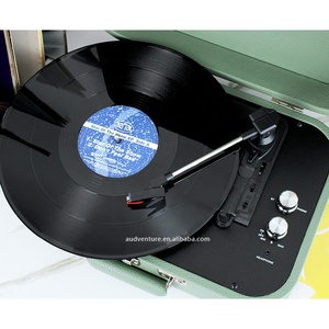 Tocadiscos <span class=keywords><strong>de</strong></span> <span class=keywords><strong>Vinilo</strong></span> con Logotipo Personalizado, Grabador <span class=keywords><strong>de</strong></span> Discos, Bluetooth, Entrada Auxiliar - Product Image 4