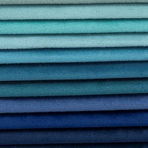 Nouveau matériau épais Jacquard, vêtements meubles <span class=keywords><strong>microfibre</strong></span> Textile chaîne 100 polyester doux Burnout velours tissu/ - Product Image 4