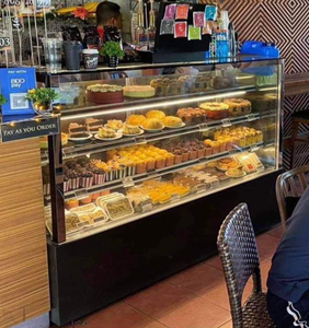 Nhà máy giá rẻ Giá cửa kính hiển thị tủ bánh - Product Image 5