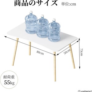 Bureau d'ordinateur facile à assembler, en bois, élégant, pour l'étude, la chambre à coucher, le salon, le comptoir, le poste de travail pour PC, le support de couture - Product Image 3