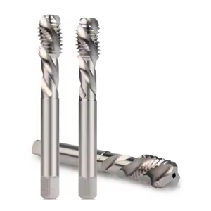 ดอกต๊าปเกลียวแบบ Bibo Spiral Tap 2 ฟลุต สำหรับเครื่องกลึง ใช้กับเครื่องมือต๊าปเกลียว HSS สำหรับงานกลึงอะลูมิเนียม โลหะ HSSM2 แบบ 2 คม เกลียวมาตรฐาน - Product Image 4