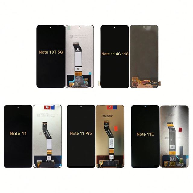 Original Replacement Mobile Phone Display Portable Lcd Screen for Redmi Note 9 4G 5G 10 Pro Max 10T 5G 11E Pro 11T 5G