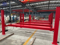 Elevador Hidráulico para Autos de 10 Toneladas, Construcción de Acero Resistente, Elevador de Vehículos Estable