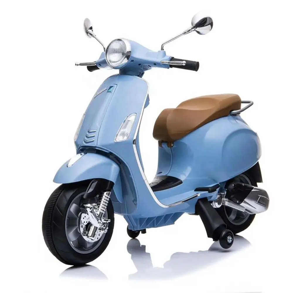 A buon mercato vespa licenza motociclo elettrico per il bambino giocattolo batteria ricaricabile per bambini moto per la vendita