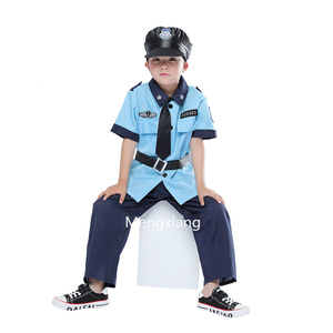 Halloween Toddler <strong>Police</strong> Costume <strong>Police</strong> Officer Suit for Boys <strong>Kids</strong> Cop <strong>Outfit</strong> for Halloween Pretend Career Roleplay - Product Image 2