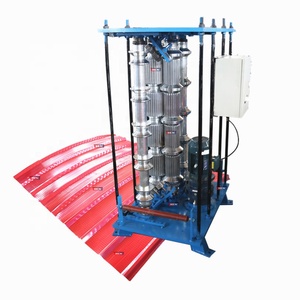 Maquina Para hacer curvas de aluzinc curcadora de calaminon đường cong mái cuộn tạo thành máy - Product Image 3