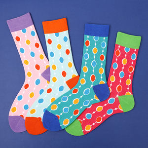 <span class=keywords><strong>Calzini</strong></span> Trendy a Metà Polpaccio con Motivi Luminosi, <span class=keywords><strong>Calzini</strong></span> in Cotone Colorati e Personalizzati, <span class=keywords><strong>Calzini</strong></span> Unisex Casual alla Moda - Product Image 3