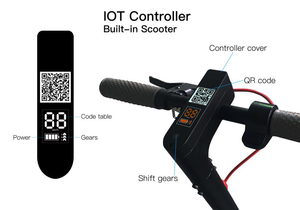 Barato mejor adulto de la movilidad eléctrica scooter 350W 2 rueda plegable GPS scooter Eléctrico compartir - Product Image 6