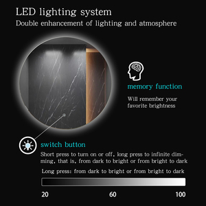Modern Asymmetrical LED Wall <strong>Mirror</strong> For Salon Bathroom Bedroom Living Room Entryway-Vanity <strong>Mirror</strong> For Wall Decoration - Product Image 3