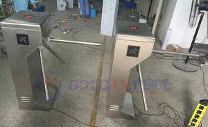 Tornello a Tripode Verticale Semi-Automatico in Acciaio Inox con Controllo Accessi e Scansione Codice QR - Product Image 4