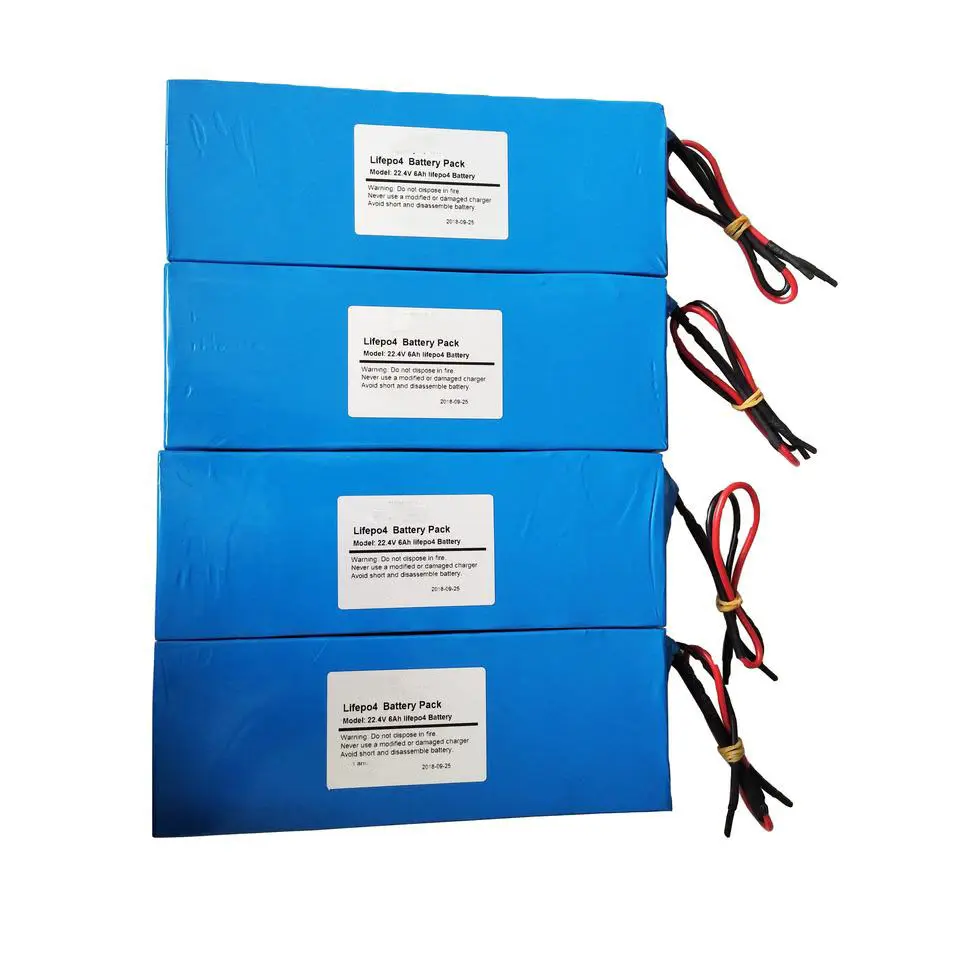 22.4V 6AH LiFePO4 Battery Pack