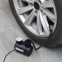 Vente flash Pompe à air ABS 300 PSI, compresseur d'air pour pneus de voiture robuste, mini gonfleur de pneus électrique portable 12 V CC, pression des pneus