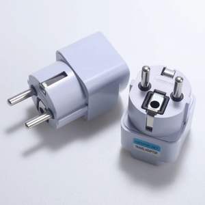 Evrensel abd İngiltere AU ab brezilya kore afrika seyahat adaptörü adaptör dönüştürücü güç dönüşüm fişi - Product Image 1