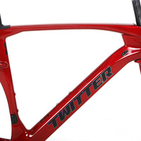 Cadre de vélo de gravier en fibre de carbone GRAVEL V3 700x40c, cadre tout-terrain pour aventures sur route