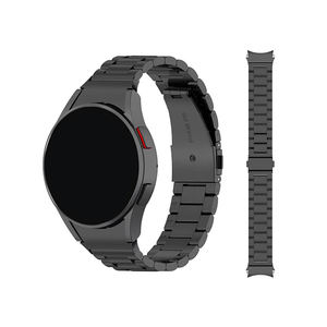 Bracelet à trois maillons pour <span class=keywords><strong>Samsung</strong></span> <span class=keywords><strong>Galaxy</strong></span> <span class=keywords><strong>Watch</strong></span> <span class=keywords><strong>4</strong></span> 40mm 44mm bandes, <span class=keywords><strong>Galaxy</strong></span> <span class=keywords><strong>Watch</strong></span> <span class=keywords><strong>4</strong></span> Classic Band 42mm <span class=keywords><strong>46mm</strong></span>, remplacement du connecteur Arc - Product Image 6