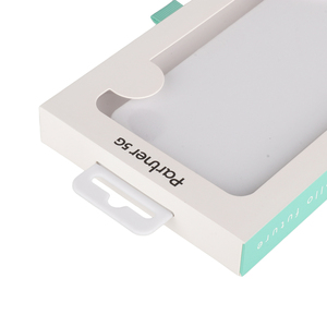 High Quality <strong>Custom</strong> White Mobile Phone Case Packaging <strong>Box</strong> Economically Priced Portable High-End <strong>Paper</strong> <strong>Display</strong> with Window - Product Image 4