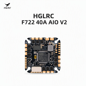 <span class=keywords><strong>HGLRC</strong></span> <span class=keywords><strong>F722</strong></span> 40A 6S V2 AIO ชุดควบคุมการบินสำหรับโดรน FPV ขนาด 2-5 นิ้ว, STM32F722 FC ESC สำหรับโดรนแข่งและโดรนฟรีสไตล์ - Product Image 2