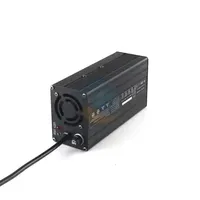 Chargeur de batterie au lithium-ion LiFePO4 Xie Guan étanche 500W 24V-96V, boîtier en alliage d'aluminium, chariot de golf, véhicule électrique, certifié CE ROHS FCC