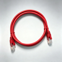 Câble Réseau Cat5e UTP de Qualité Supérieure 1,5 m, Cordon de Communication RJ45 Ethernet Rapide pour Bureaux Commerciaux, Caméras de Surveillance et Routeurs