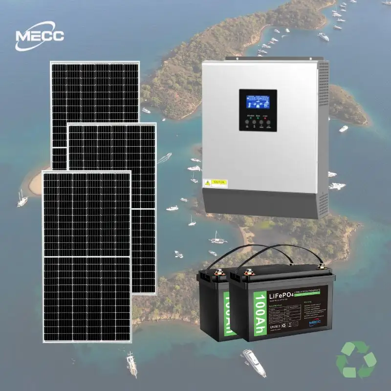 MECC نظام طاقة شمسية رخيص للطوارئ يحل أزمة المنزل