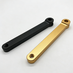 Custom Anodized Rearset Brackets - ISO9001 Approved, No MOQ, Aluminum/Stainless/Brass/<b>Titanium</b> Options - Product Image 1