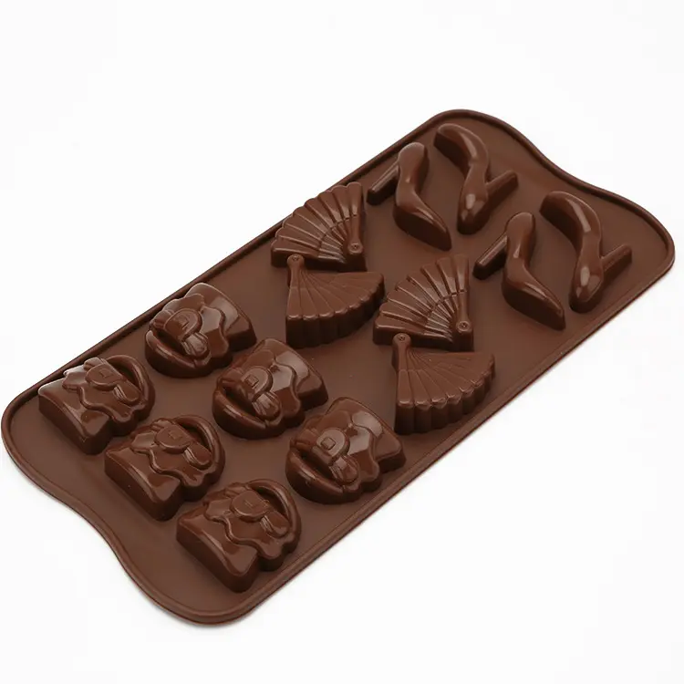 Vrienden Silicone Bakken Mallen Voor Chocolade Zeep Anti-aanbak Value Pack Mold