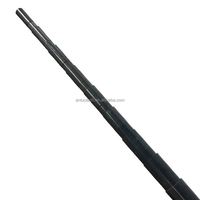 Tube carré télescopique en fibre de carbone pour perche à eau, connecteur de tube de ski en fibre de carbone, tube télescopique en fibre de carbone