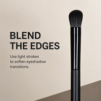 4-teiliges Tierhaar-Lidschattenpinsel-Set Make-up-Pinsel für Augen-Make-up Verblenden Faltenkonturierung Eyeliner-Anwendung