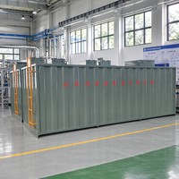 Système de traitement des eaux usées MBR haute efficacité, prêt à l'emploi, pour le traitement des eaux usées des camps et des sites isolés, faible consommation d'énergie