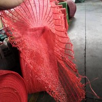 PE Raschel Mesh Bag Roll Maschine verwenden lila Farbe 5072cm Mesh Bag Roll