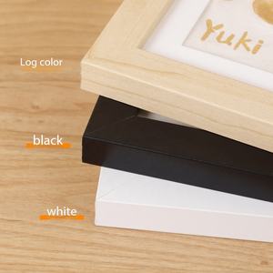 <span class=keywords><strong>Minerva</strong></span> venta al por mayor Memorial cumpleaños pata impresión propietario a juego arcilla pintura acrílica mascota perro gato foto marco DIY conjunto Accesorios - Product Image 3