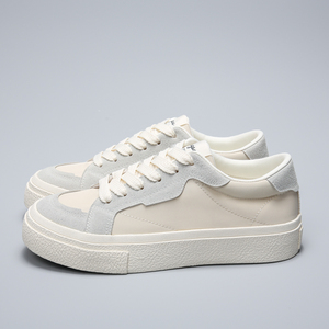 Nuevas zapatillas clásicas blancas de lona para adolescentes, tallas 39-44, venta al por mayor de fábrica de Wenzhou, exportación, moda, estilo natural, <span class=keywords><strong>zapatos</strong></span> casuales para hombre 2026 - Product Image 4